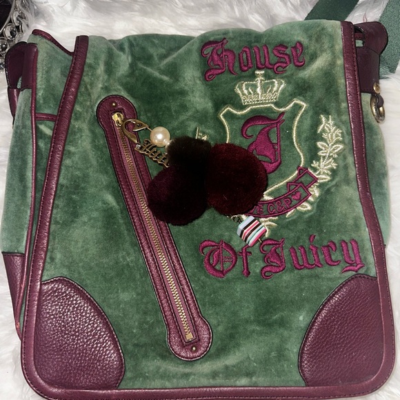 Green Juicy couture laptop/messenger bag - Picture 7 of 9